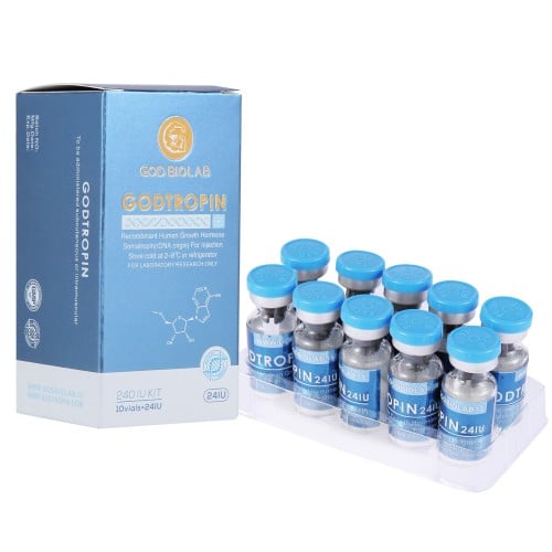 GOD BIOLAB--GODTROPIN (HGH) 240IU ( 10*24IU ) GOD BIOLAB--GODTROPIN (HGH) 240IU ( 10*24IU )
