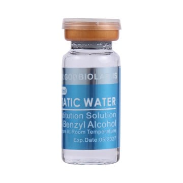 GOD BIOLAB  Bacteriostatic Water 1 pack of 10 vials (10ml* 10 vials)